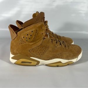 2017 Air Jordan 6 Retro Wheat Golden Harvest  Size 9.5